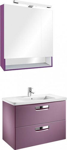 Зеркало-шкаф Roca Gap 80 фиолетовый фото 3