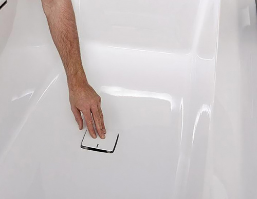 Акриловая ванна Riho Still Smart Elite L, 170x110 фото 3