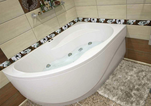 Акриловая ванна Aquanet Graciosa 150x90 R фото 13