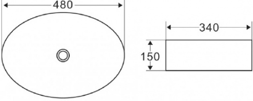 Рукомойник BelBagno BB1085 фото 3