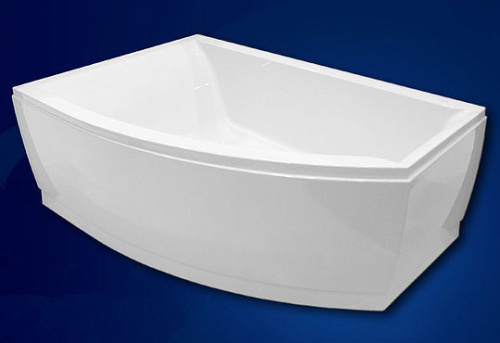 Акриловая ванна Vagnerplast Veronela 160 L ультра белый фото 4