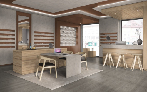 Ламинат Egger Pro Large Дуб Уолтем серый EPL124 фото 7