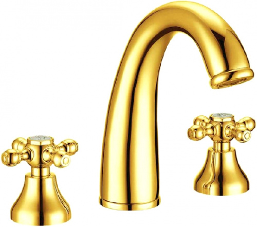 Смеситель Boheme Tradizionale Oro 297 для раковины