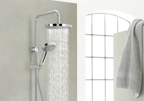 Душевая стойка Kludi Zenta dual shower system 6609105-00 фото 3