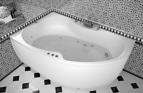 Акриловая ванна Aquanet Capri 170x110 L фото 11