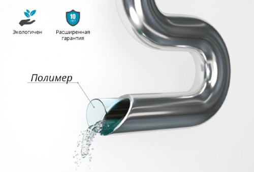 Полотенцесушитель водяной Сунержа Богема+ 120x40, прямая фото 3