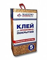 Клей для пробковых покрытий Maestro 5 л