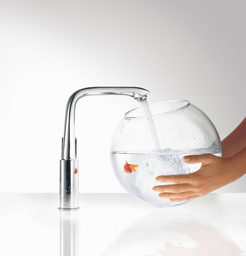 Смеситель Hansgrohe Metris 31081000 для раковины фото 2