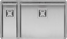 Мойка кухонная Reginox Texas 18x40+50x40 LUX L сталь