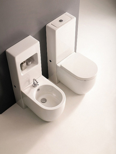 Унитаз приставной Kerasan Flo 311601 фото 5 Унитаз приставной Kerasan Flo 311601 фото 5