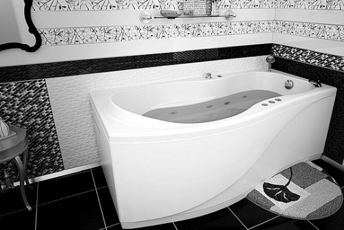 Акриловая ванна Aquanet Borneo 170x90 L фото 14