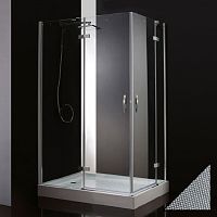 Душевой уголок Cezares Bergamo AH2 120/90 P Cr L
