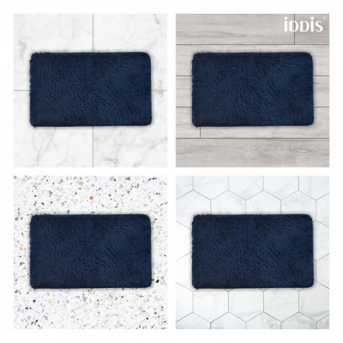 Коврик для ванной комнаты, 50*80 см, микрофибра, IDDIS, D17M580i12 фото 11