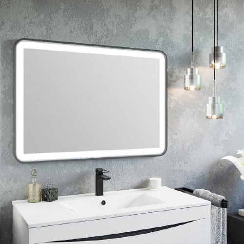 Зеркало Iddis Cloud 100 c термообогревом и подсветкой фото 2
