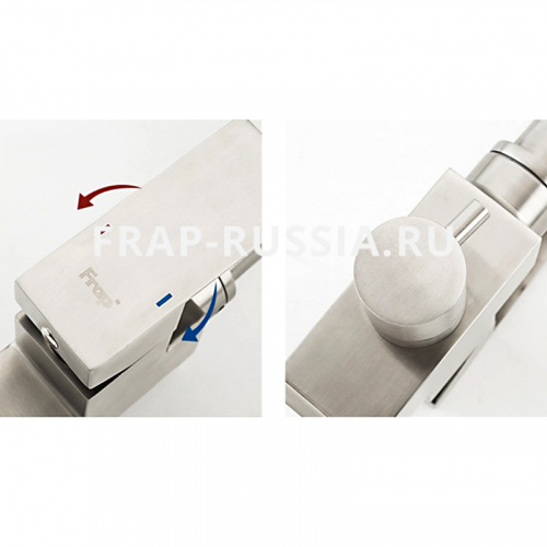 Смеситель для кухни Frap F43899-2 с подключением фильтра питьевой воды фото 5