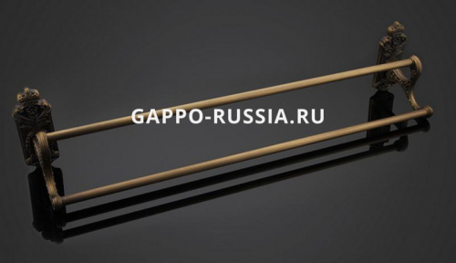 Полотенцедержатель двойной Gappo G3609 фото 4