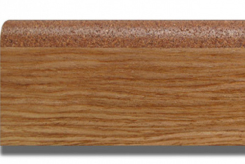 Плинтус Corkstyle гибкий со шпоном дерева Колер 4 60х16 мм