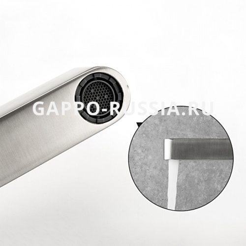 Смеситель на борт ванны Gappo G1199-30 на 3 отверстия фото 5