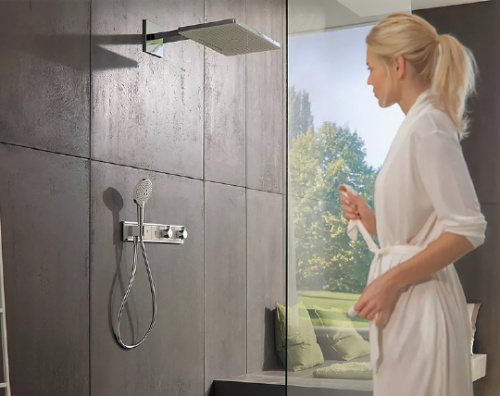 Термостат Hansgrohe RainSelect 15355400 для душа фото 2