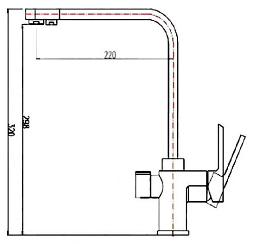 Смеситель Zorg Clean Water ZR 334 YF кварц для кухонной мойки фото 2