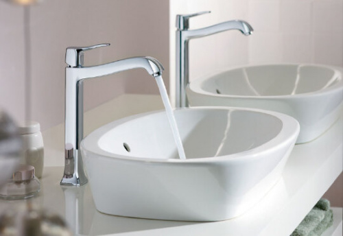 Смеситель Hansgrohe Metris Classic 31078000 для раковины фото 4