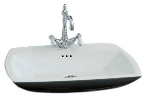 Раковина ArtCeram Jazz JZL003 black&white
