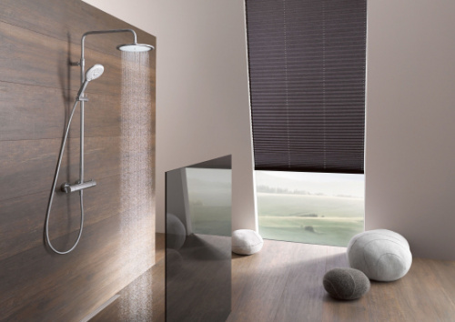 Душевая стойка Kludi Freshline dual shower system 6709205-00 фото 2