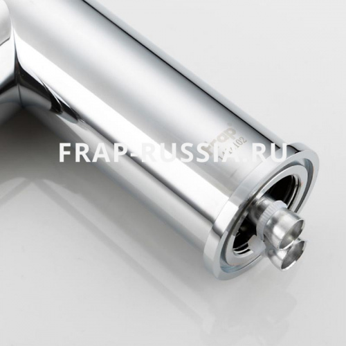 Смеситель для кухни Frap F4452-6 с гибким силиконовым изливом фото 9