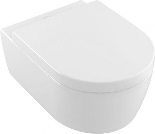 Унитаз подвесной Villeroy & Boch Avento 5656HR01 alpin, безободковый Унитаз подвесной Villeroy & Boch Avento 5656HR01 alpin, безободковый