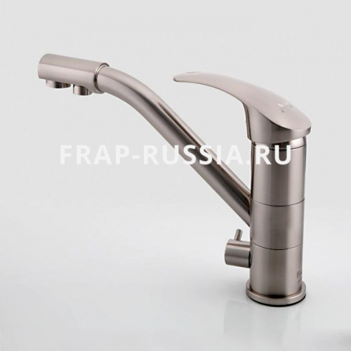 Смеситель для кухни Frap F4321-5 с подключением фильтра питьевой воды фото 5